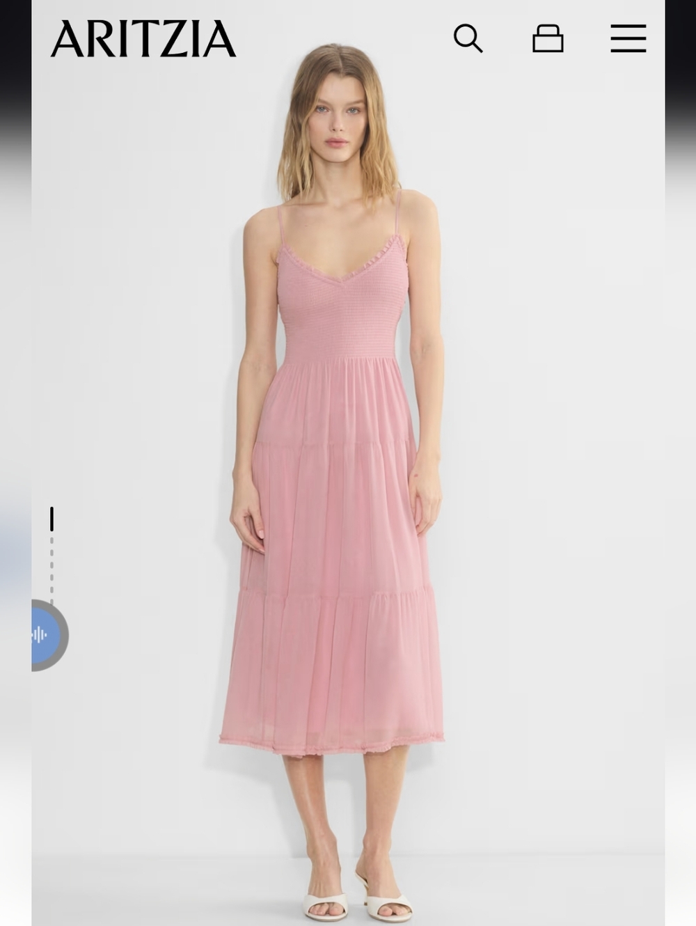 Wilfred Tuberose Midi Dress
